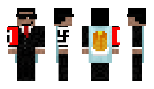 Minecraft скін по ніку nDVD