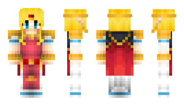 Minecraft skin LadyVixen