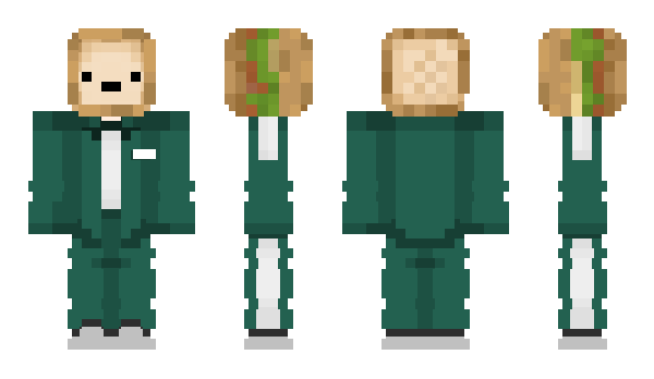 Minecraft skin xlebusheq