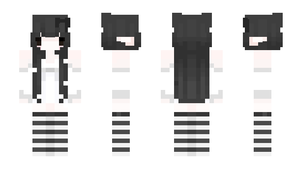 Minecraft скин по нику damielle