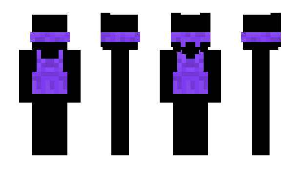 Minecraft скин по нику Purpledishere