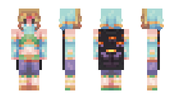 Minecraft skin GerudoHylian