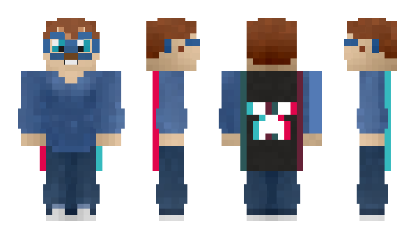 Minecraft skin stuprateado