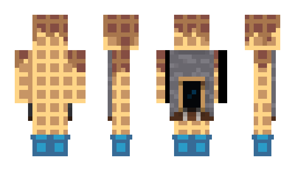 Minecraft скін по ніку Waffle__Dude