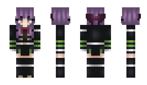 Minecraft skin ShinoaHiiragi