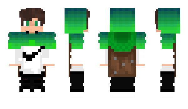 Minecraft skin zombiM