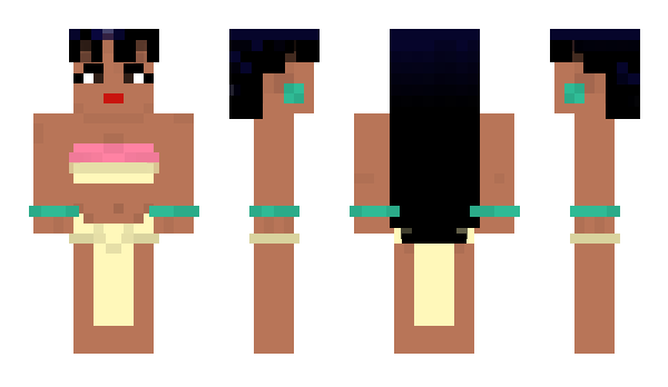 Minecraft skin zDual