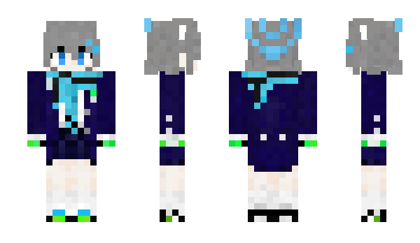 Minecraft скин по нику Undyneee