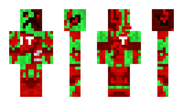 Minecraft skin Charged_Creepers