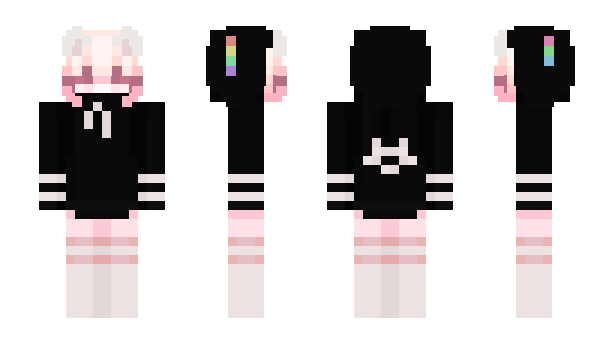 Minecraft skin Foxythelis