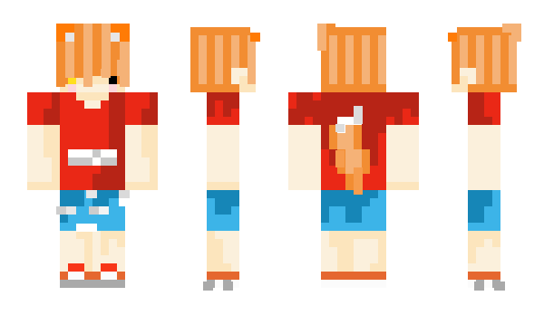 Minecraft skin ferak