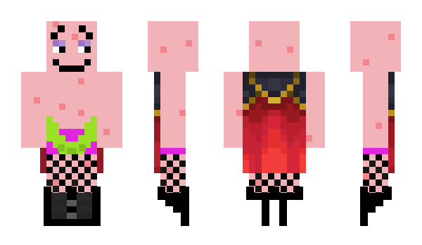 Minecraft skin jfhs