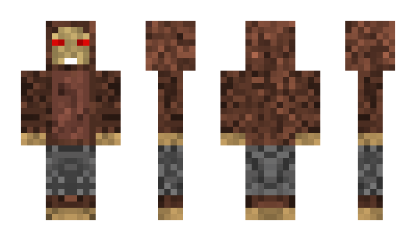 Minecraft skin greypants