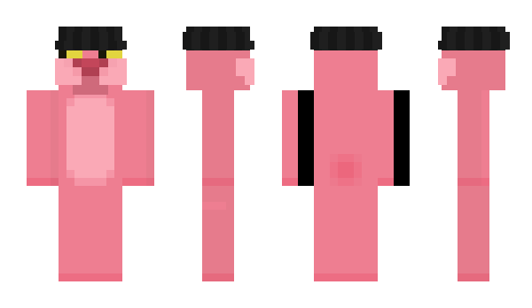 Minecraft skin PinkFurry