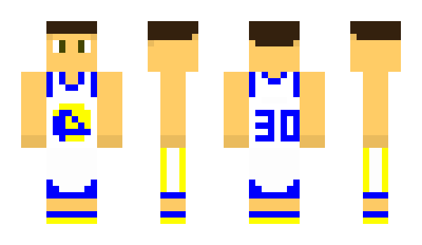 Minecraft skin StephCurry