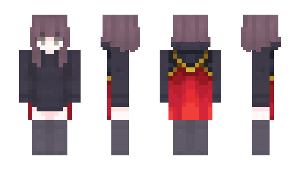 Minecraft skin snorkfroknen