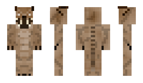 Minecraft skin OLECHOPPY