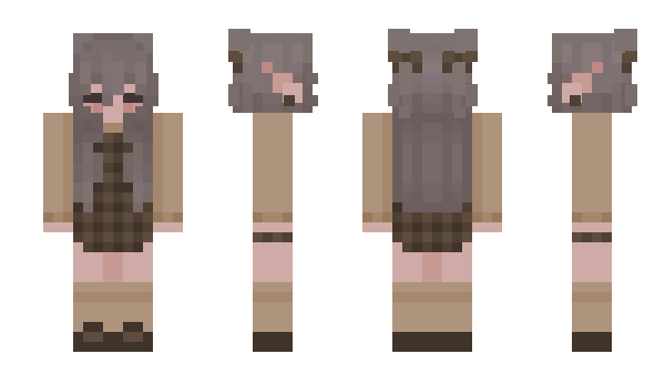 Minecraft skin kaping