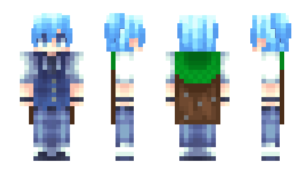 Minecraft skin J_BlueMoon