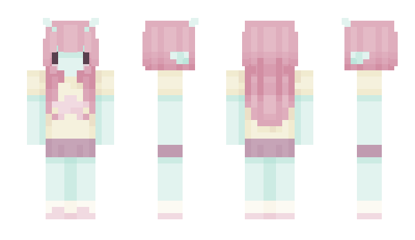 Minecraft skin azularso