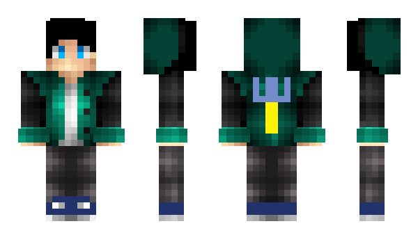 Minecraft skin hikaz