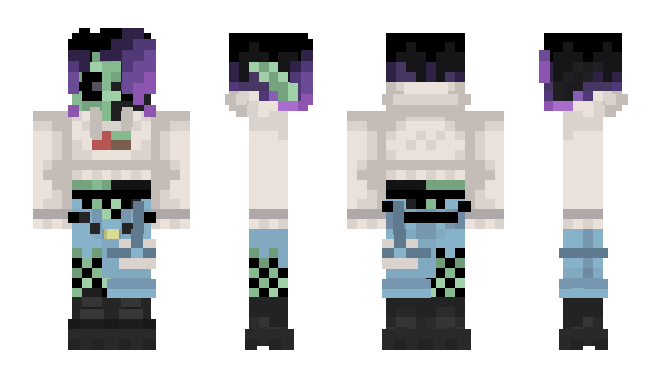 Minecraft скин по нику thrashaliencat