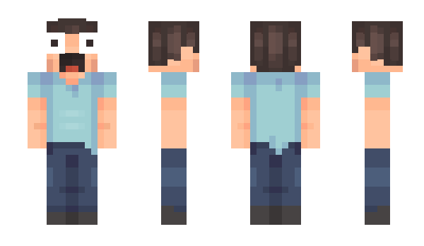 Minecraft скин по нику AceORedHeart