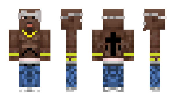 Minecraft skin GodSlayerX