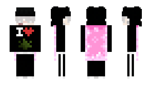 Minecraft skin cur5d