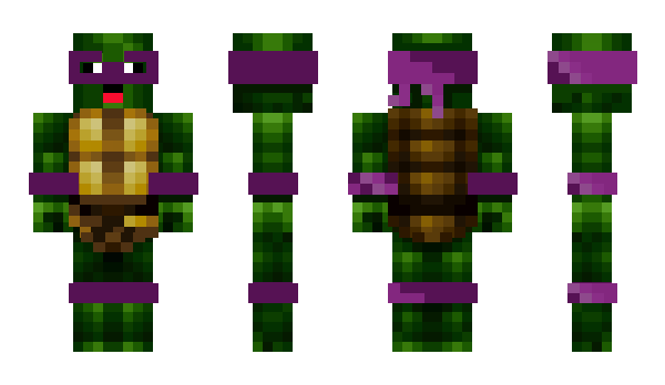 Minecraft skin Kohlrabi