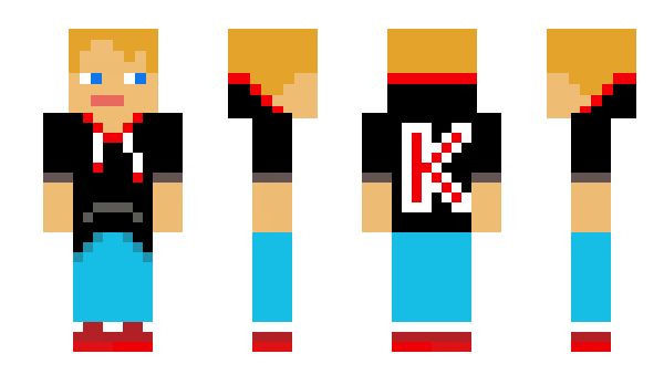 Minecraft skin KOSTA1