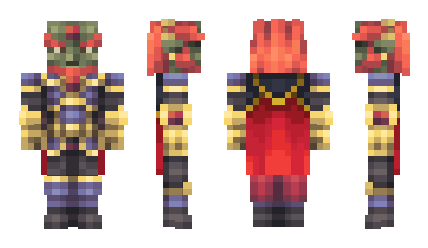 Minecraft skin Leopaldin