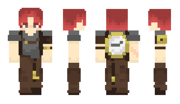 Minecraft скін по ніку TreasureJest