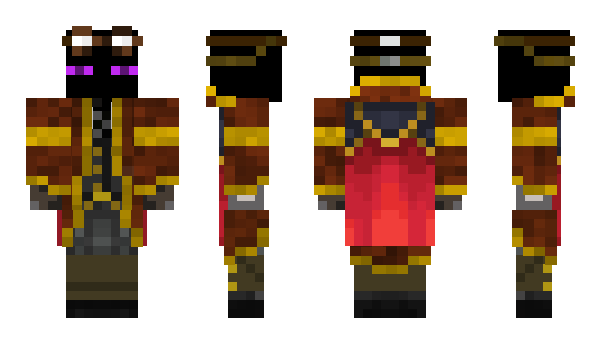 Minecraft skin Xiokus