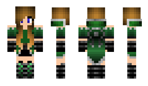 Minecraft skin Vilba