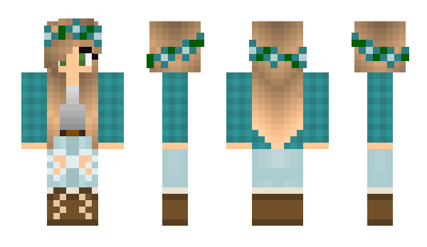 Minecraft skin Liily