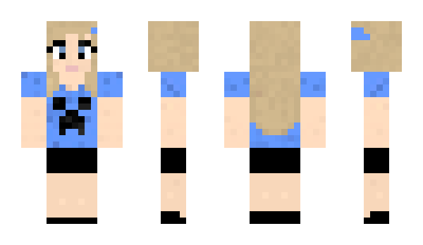 Minecraft skin Ellieroo