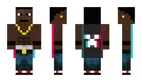 Minecraft skin Over_Crow