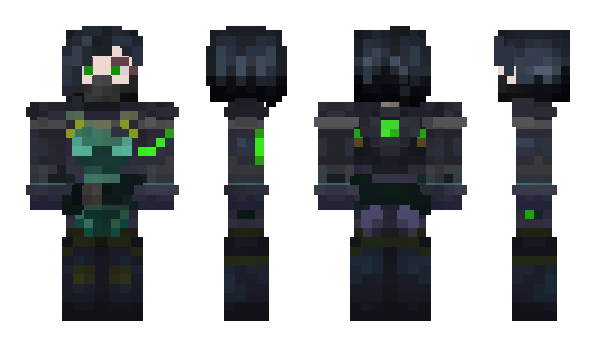 Minecraft skin HajimeH