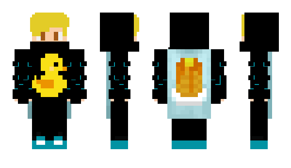 Minecraft skin QuickPirate