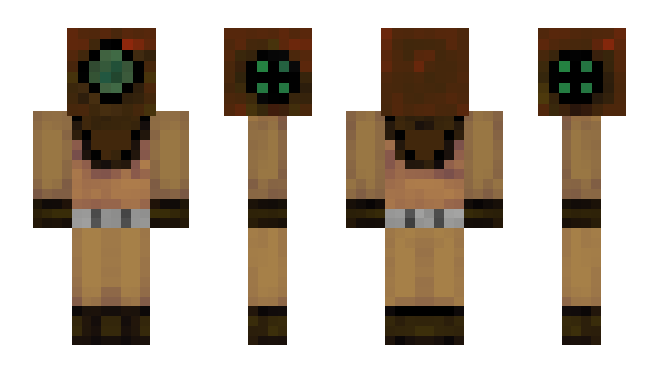 Minecraft skin loneworf