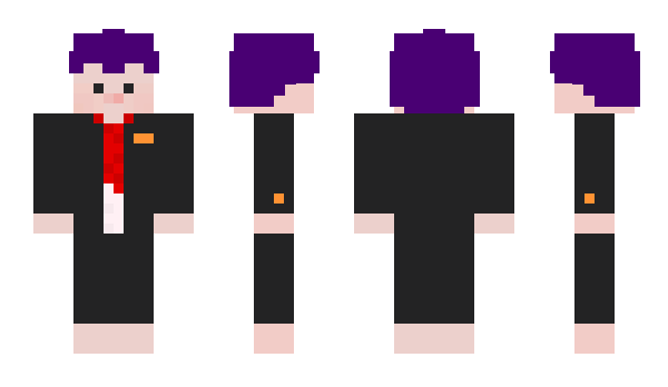 Minecraft skin Purplefox1129