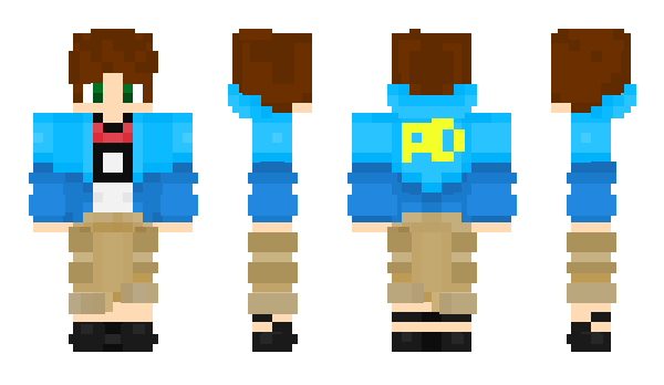 Minecraft skin PokeDos