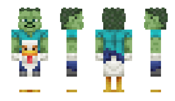 Minecraft skin wolsh