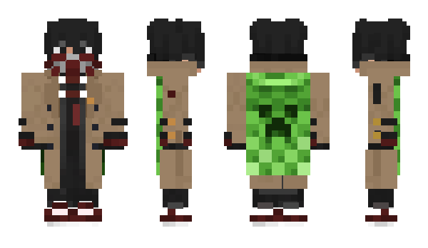 Minecraft skin ghostllo