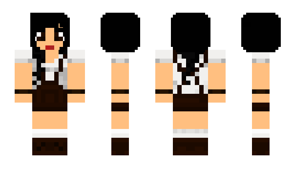 Minecraft skin Cherryu