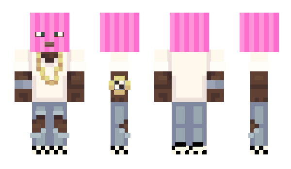 Minecraft skin abdos