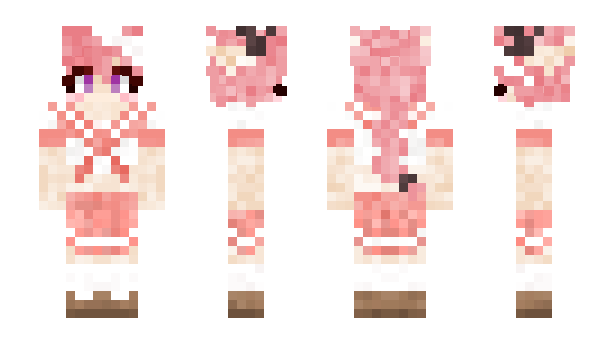 Minecraft скін по ніку FemboyAreObjects