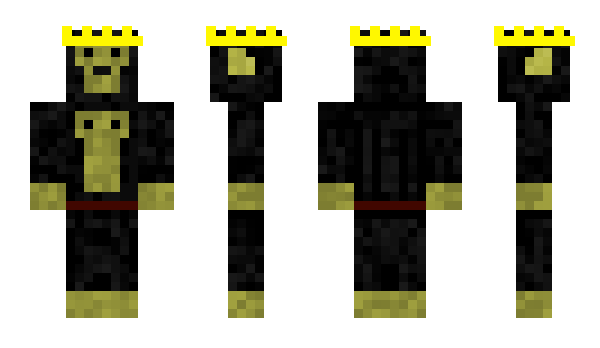 Minecraft skin ManeyKingMonkey