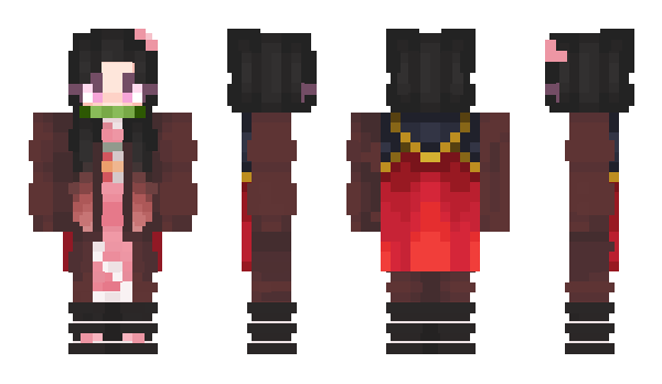 Minecraft skin Firewolf12121